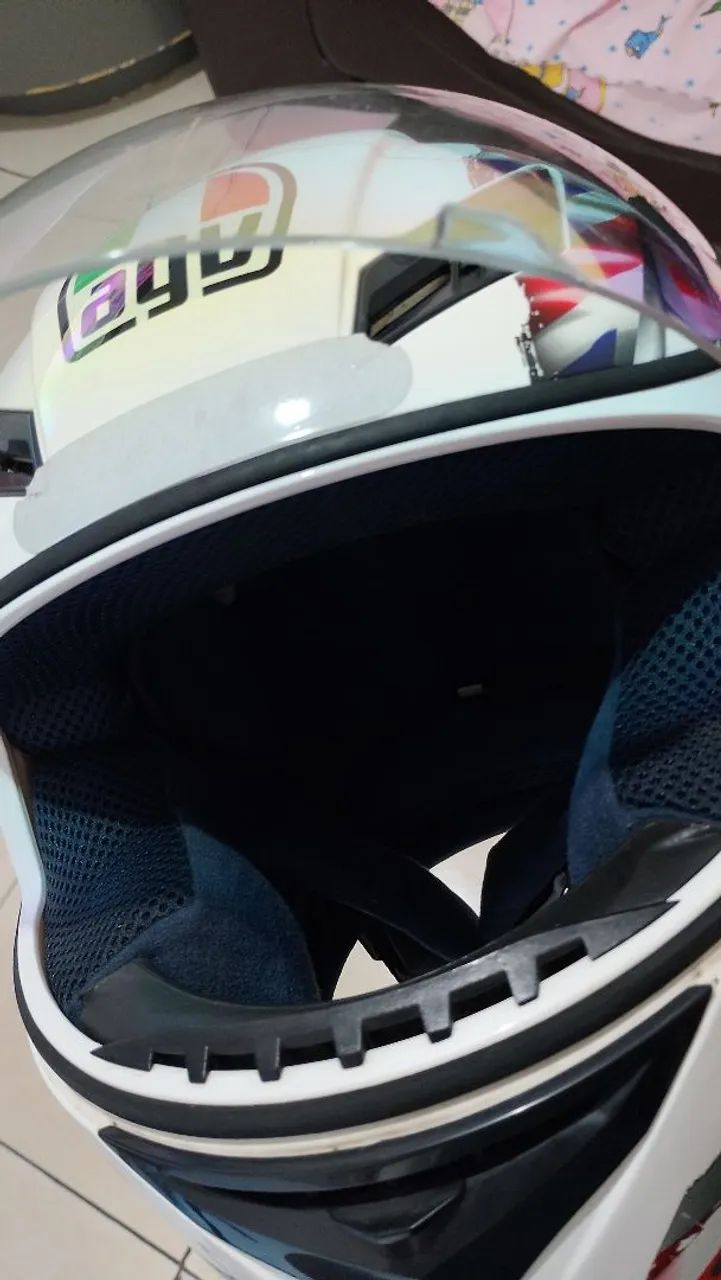 Vendo capacete AGV super conservado  - Foto 5