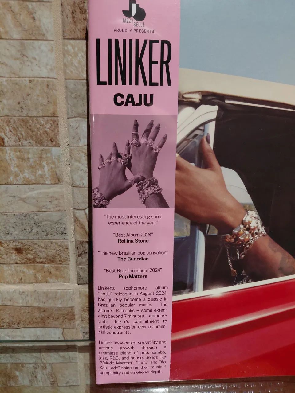 Vinil Liniker Caju (importado) - Foto 3