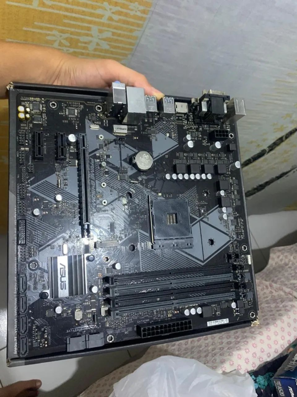 Placa Mae MSI B450M Pro-M2 Max (caixa e da msi, mas a placa e da asus) - Foto 2