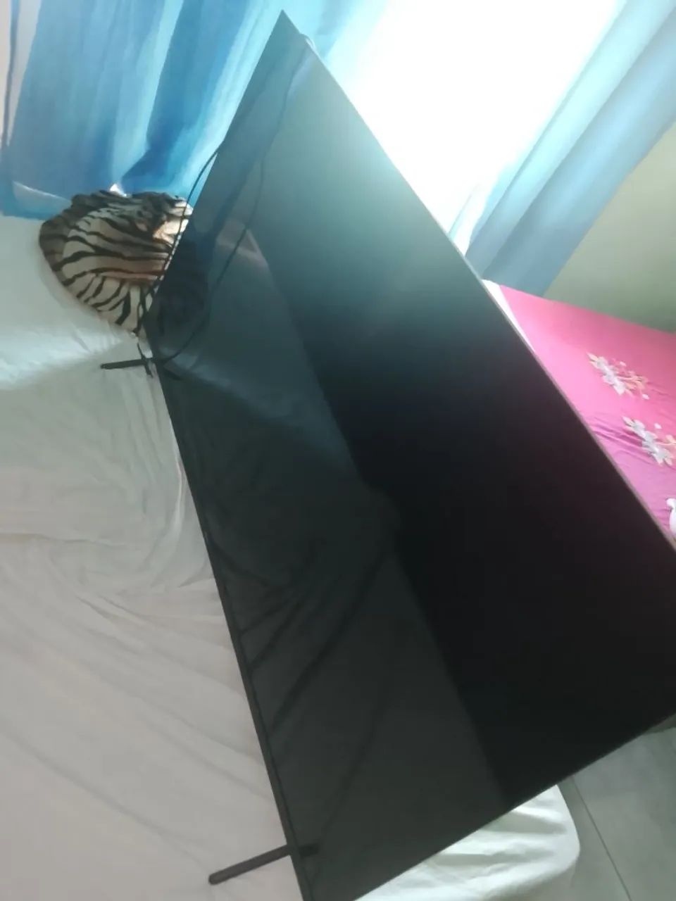 Smart TV Philips 55" 4K Google TV (Modelo 55PUG7408) - Impecável! - Foto 2