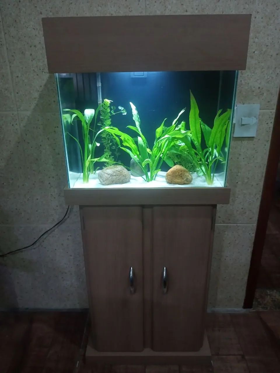 Vendo lindo aquário com móvel completo 