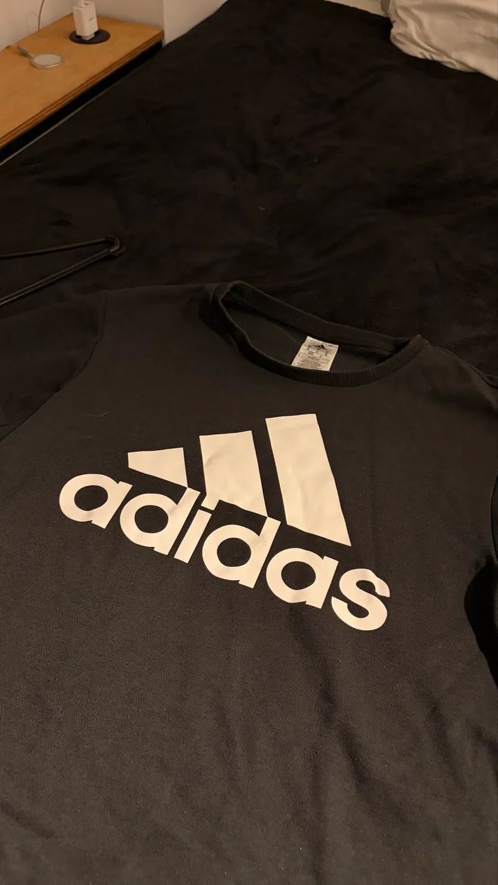 Moletom Adidas Preto Tamanho M