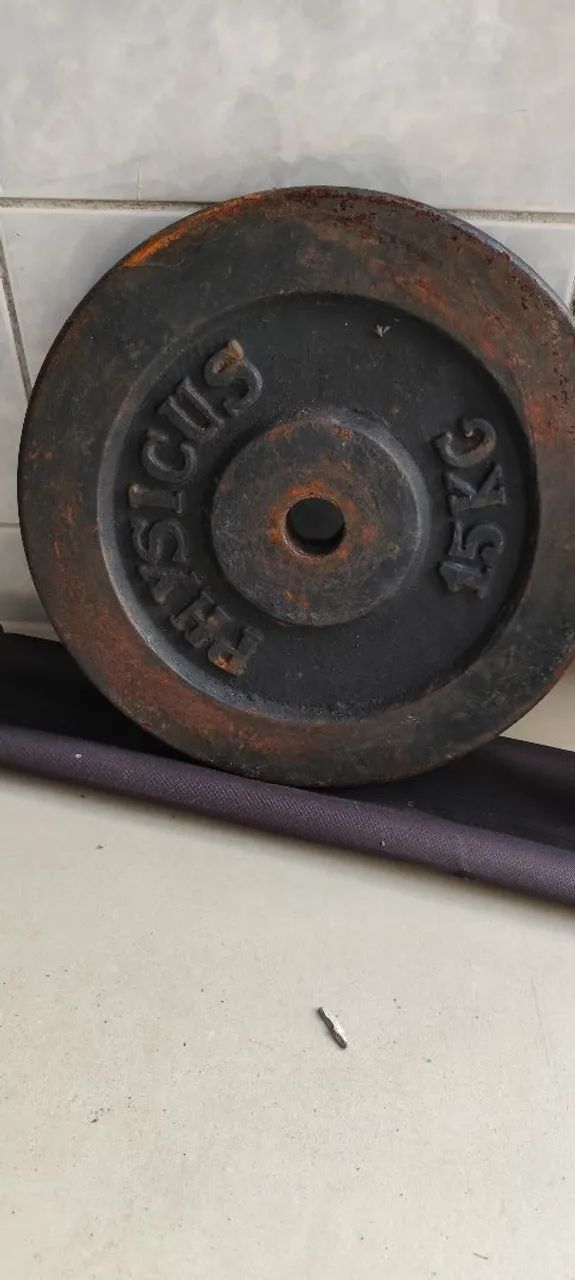 Anilha de 15Kg Phisycus