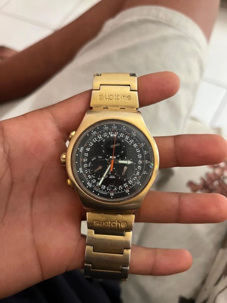 Swatch série ouro 