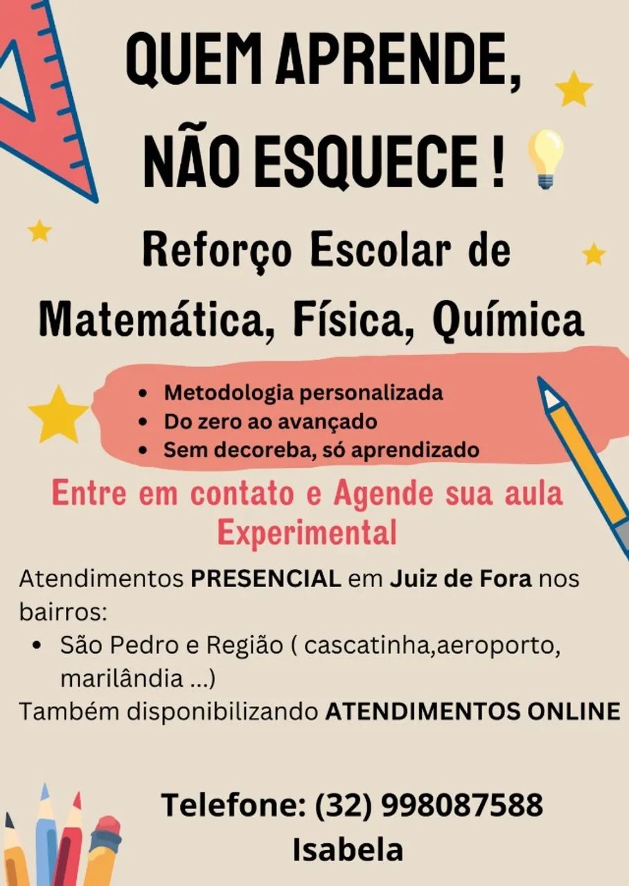 Reforço Escolar/ Aula particular  - Foto 2