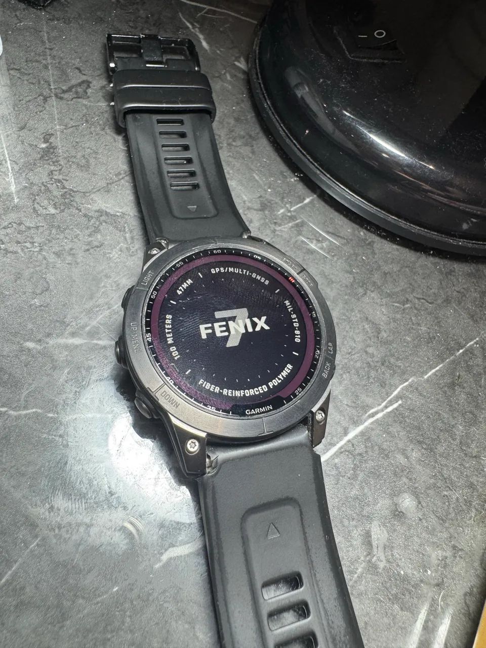 Relógio Garmin Fênix 7 Solar 47mm  - Foto 3