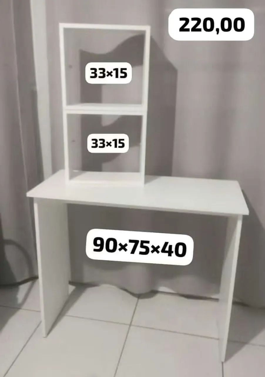 Mesa e nicho mdf 