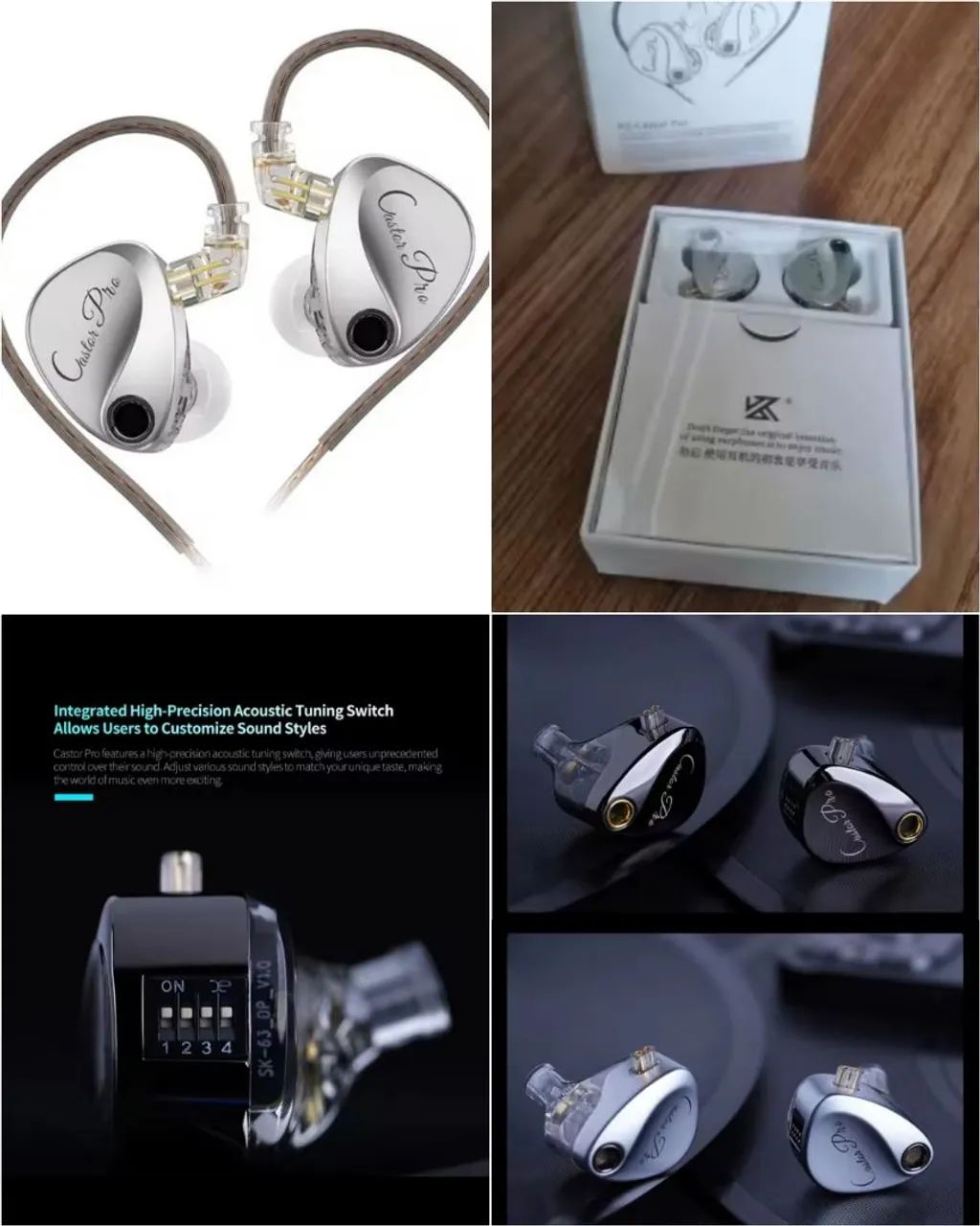Fone kz castor pro 