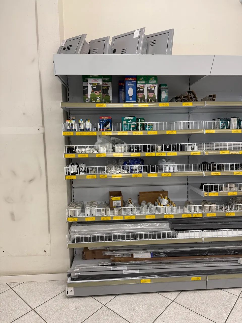 Gôndola de parede em aço reforçada para loja ou supermercado  - Foto 4