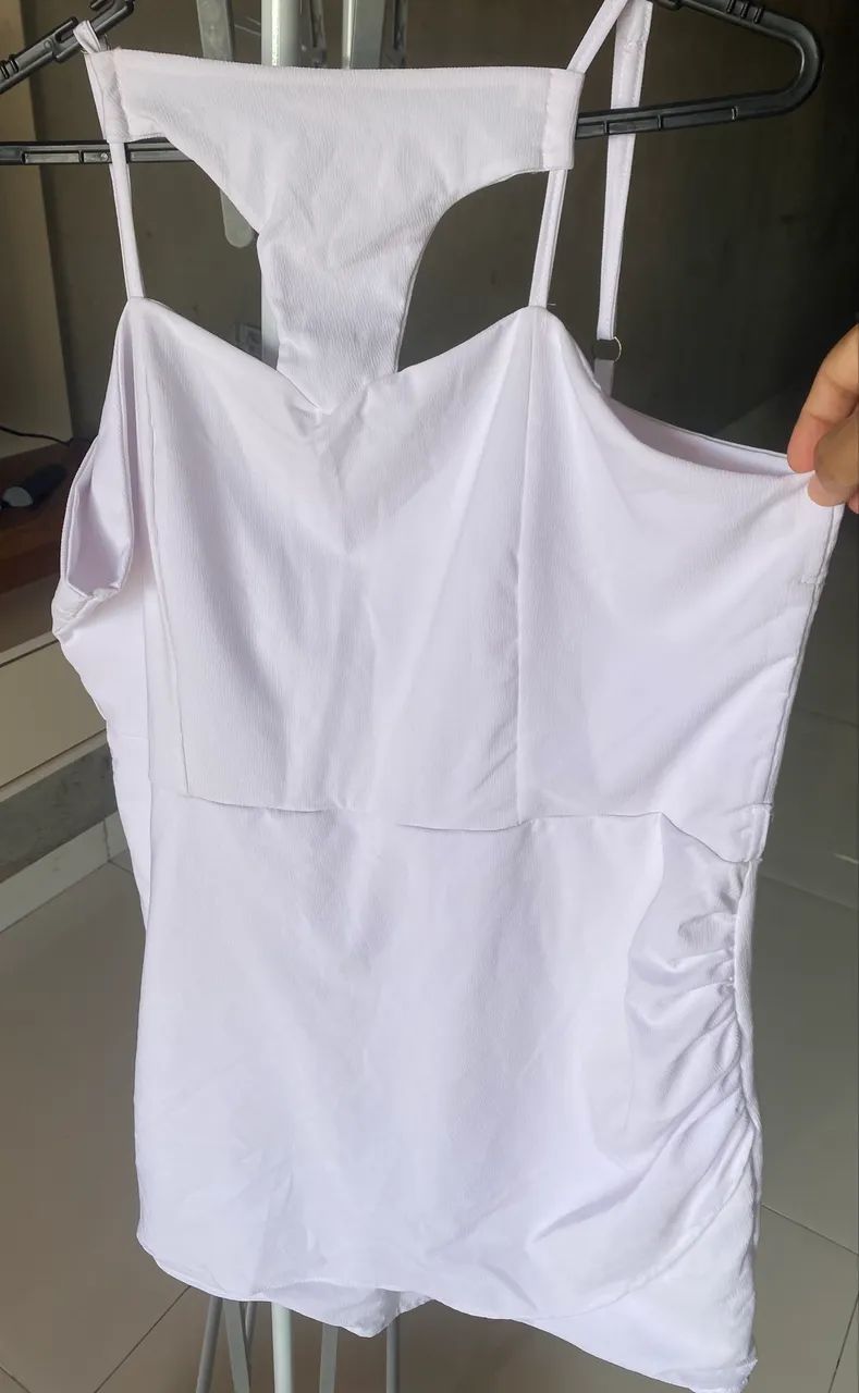 Macaquito short saia branco