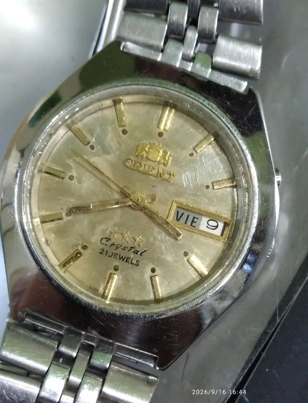 orient automatico dourado
