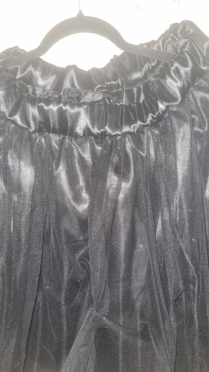 Saia de tule preta plus size  - Foto 2