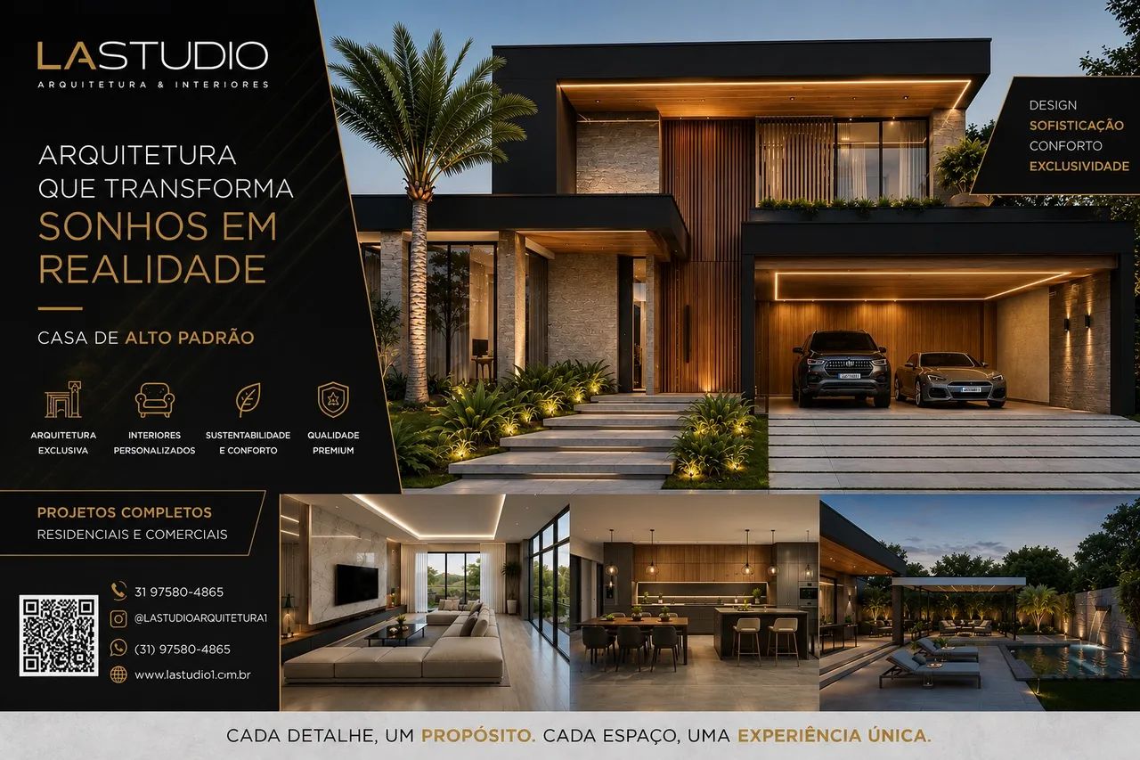 Projetos residencial e comercial 