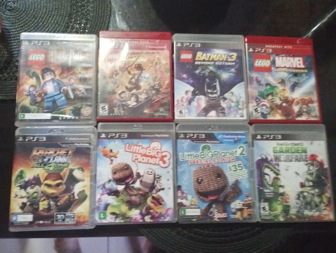 Jogos de PS3 e PS4 semi novos