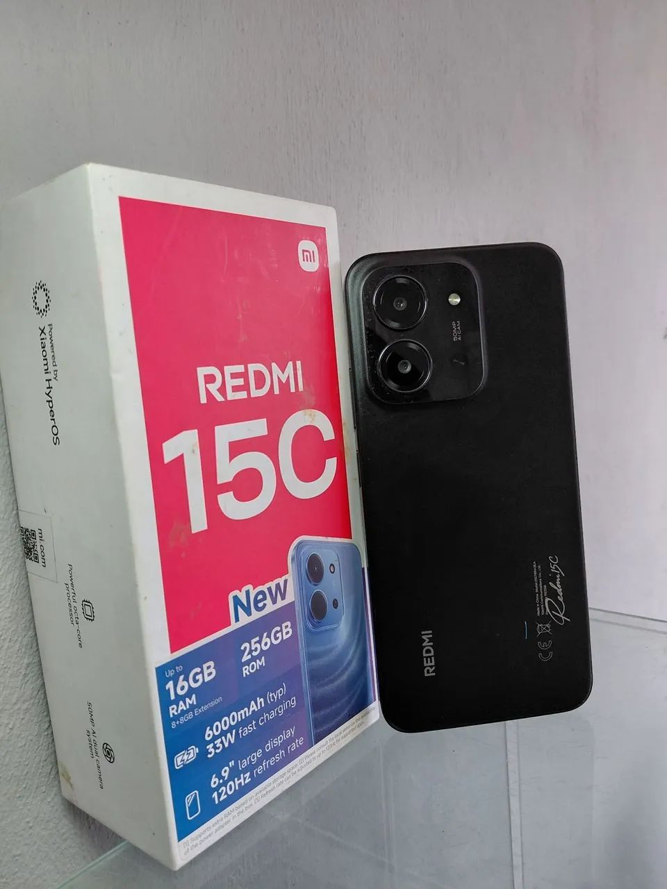 Vendo ou troco Redmi 15c 256gb<br> - Foto 2