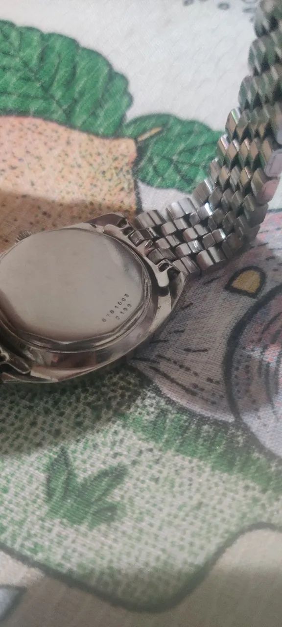 Mido vintage funcionando normalmente todo em aço inox automático original  - Foto 4