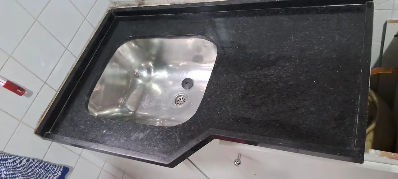 Tanque pedra com bancada  - Foto 4