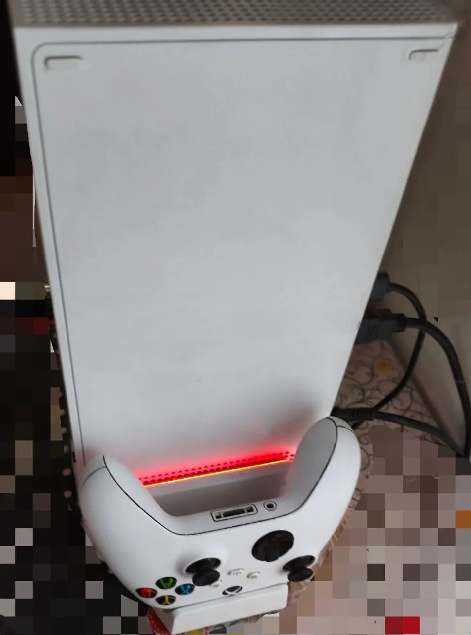Xbox Series S + Controle Original + Base Cooler RGB - Foto 4