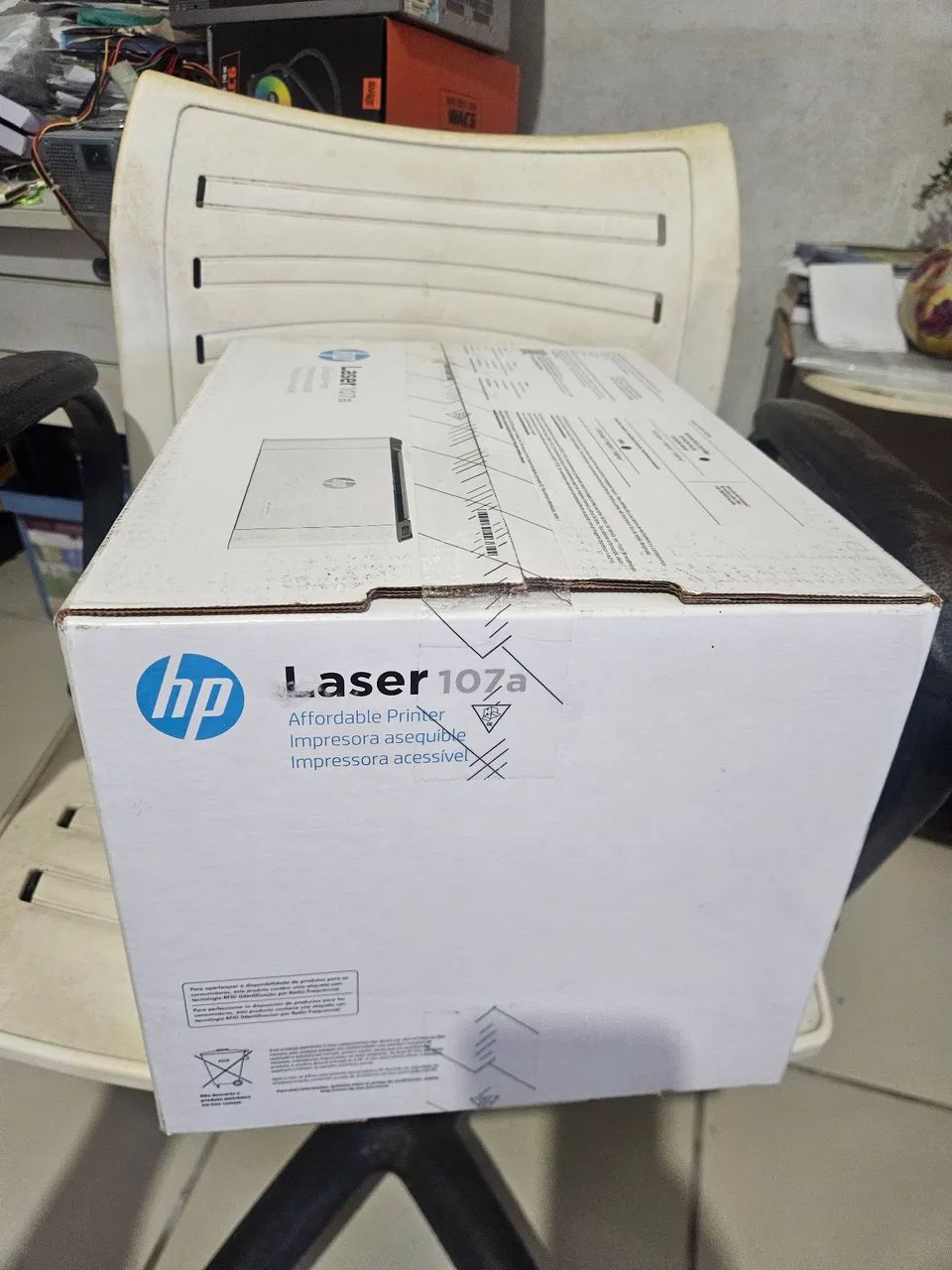 Impressora Laser HP 107a - Foto 4