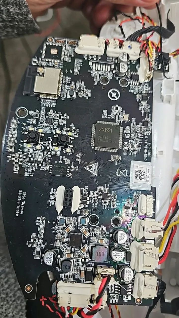 Placa s40c retirada de componentes