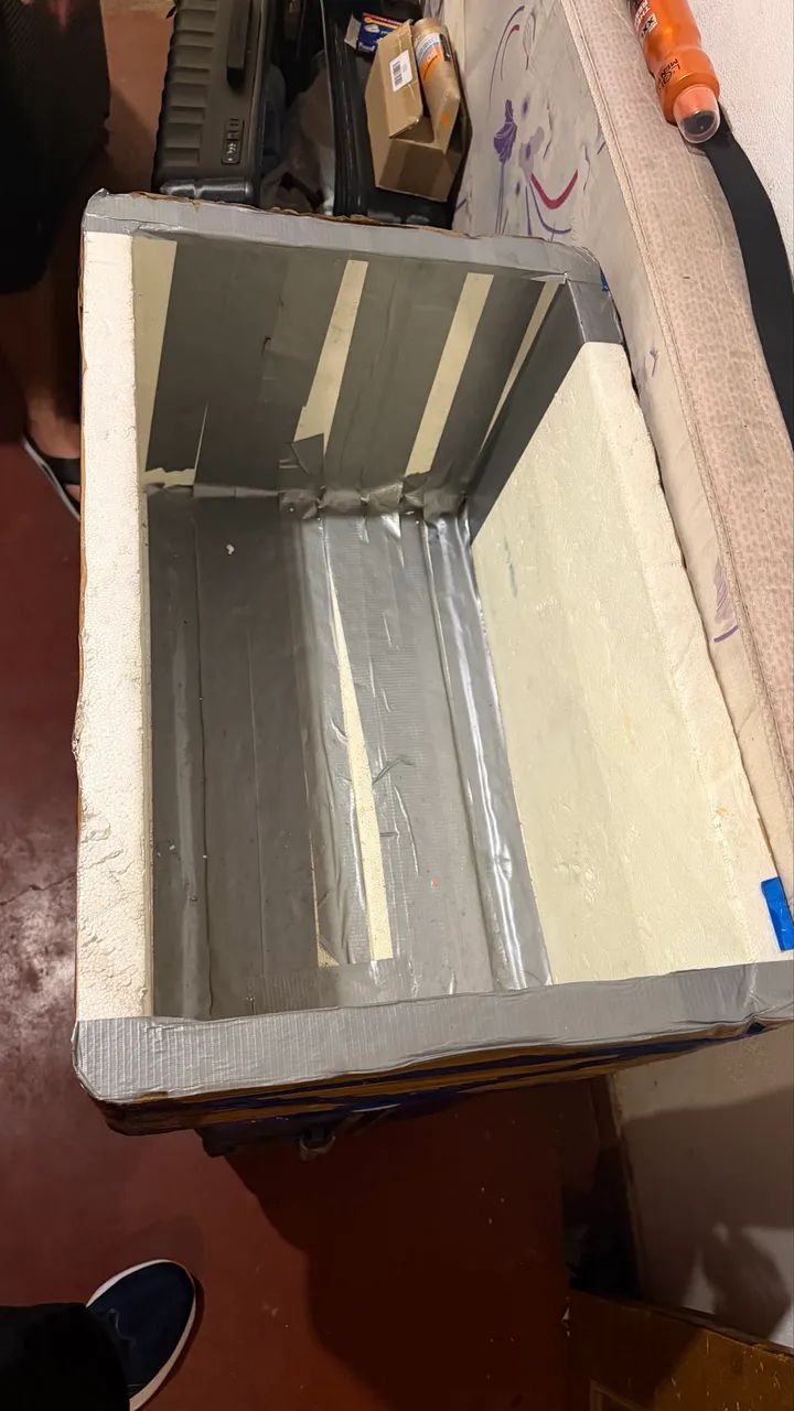 Caixa de isopor 80 litros  - Foto 2