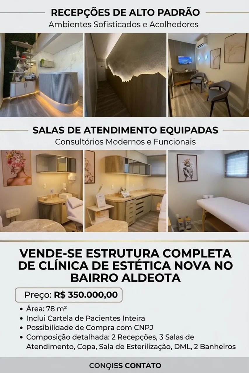 Clínica Estética Aldeota repasse 