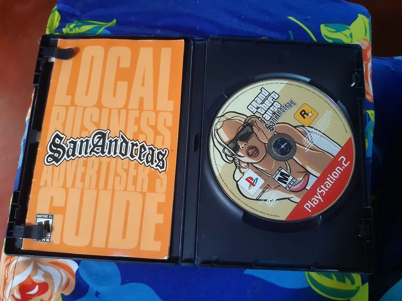 GTA SAN ANDREAS PS2 ORIGINAL - Foto 2