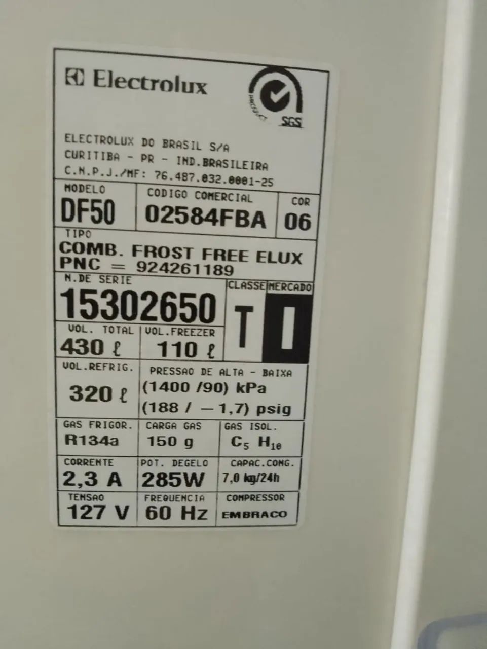 Refrigerador Electrolux DF50  - Foto 4