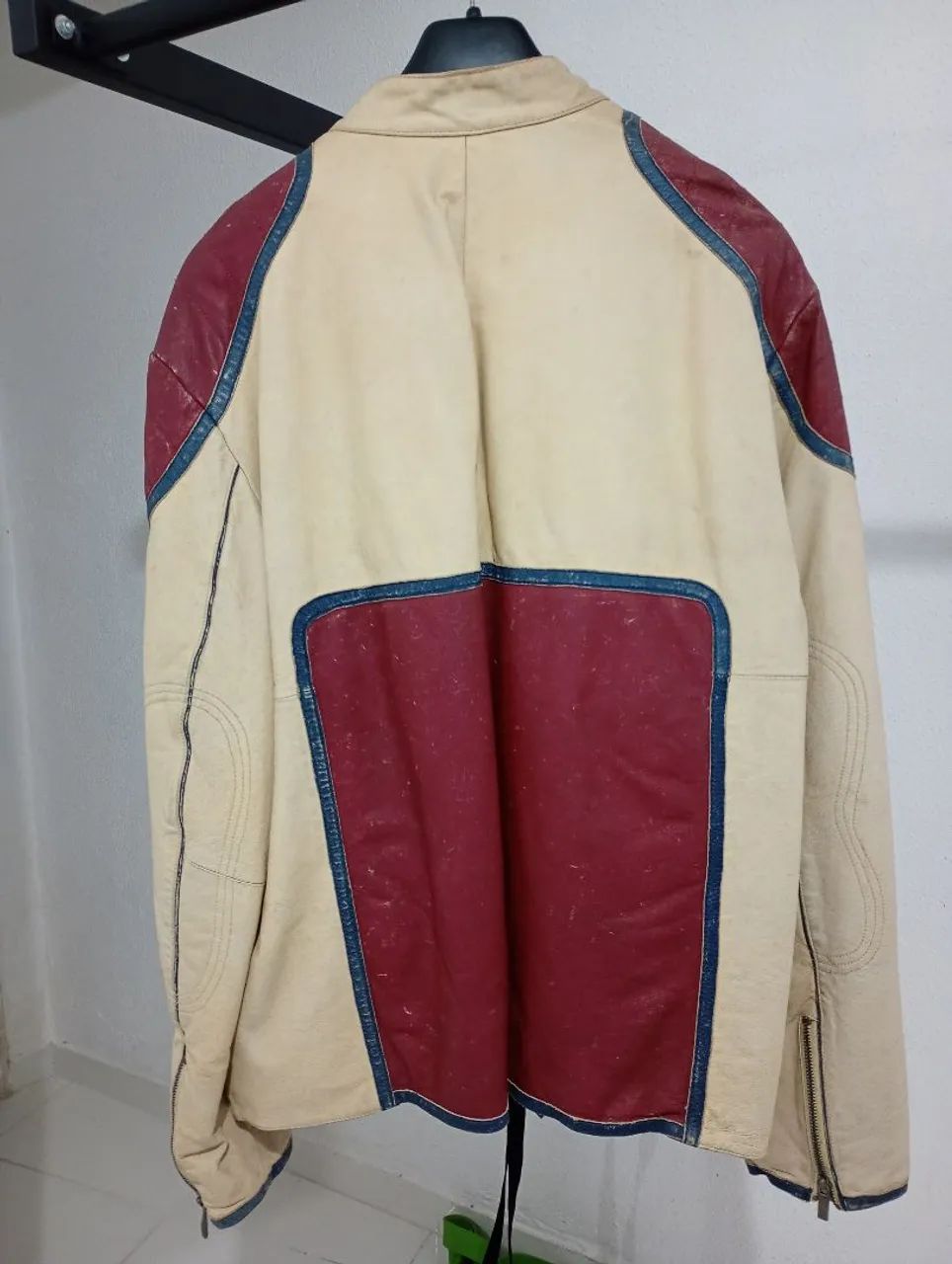 Jaqueta de couro importada racing USA - Foto 2