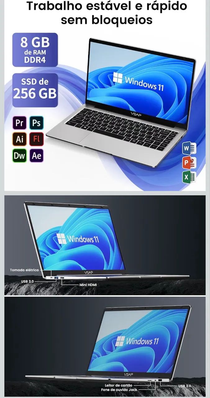 NOTEBOOK BARATO PARA ESTUDOS - Foto 5