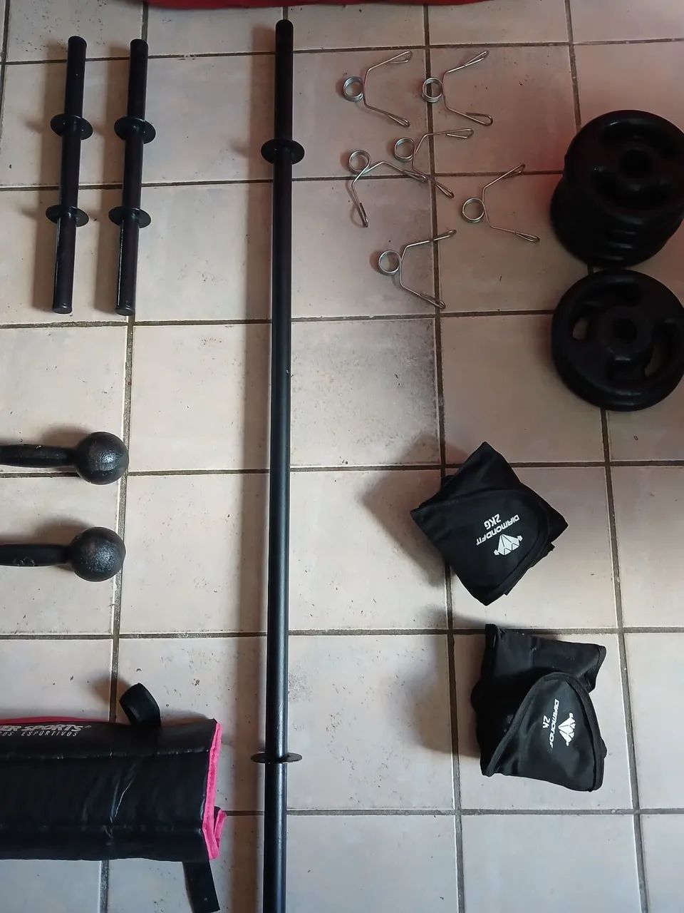 Kit musculação  - Foto 4