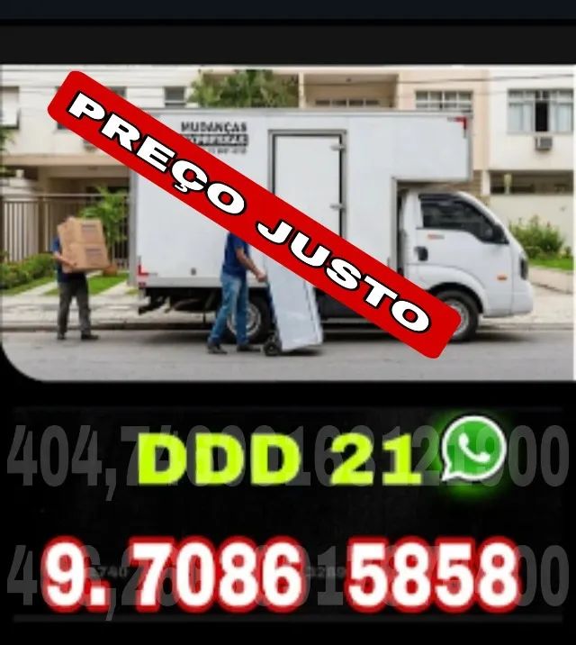 Frete , mudanças e carretos -Atendo todos os dias 