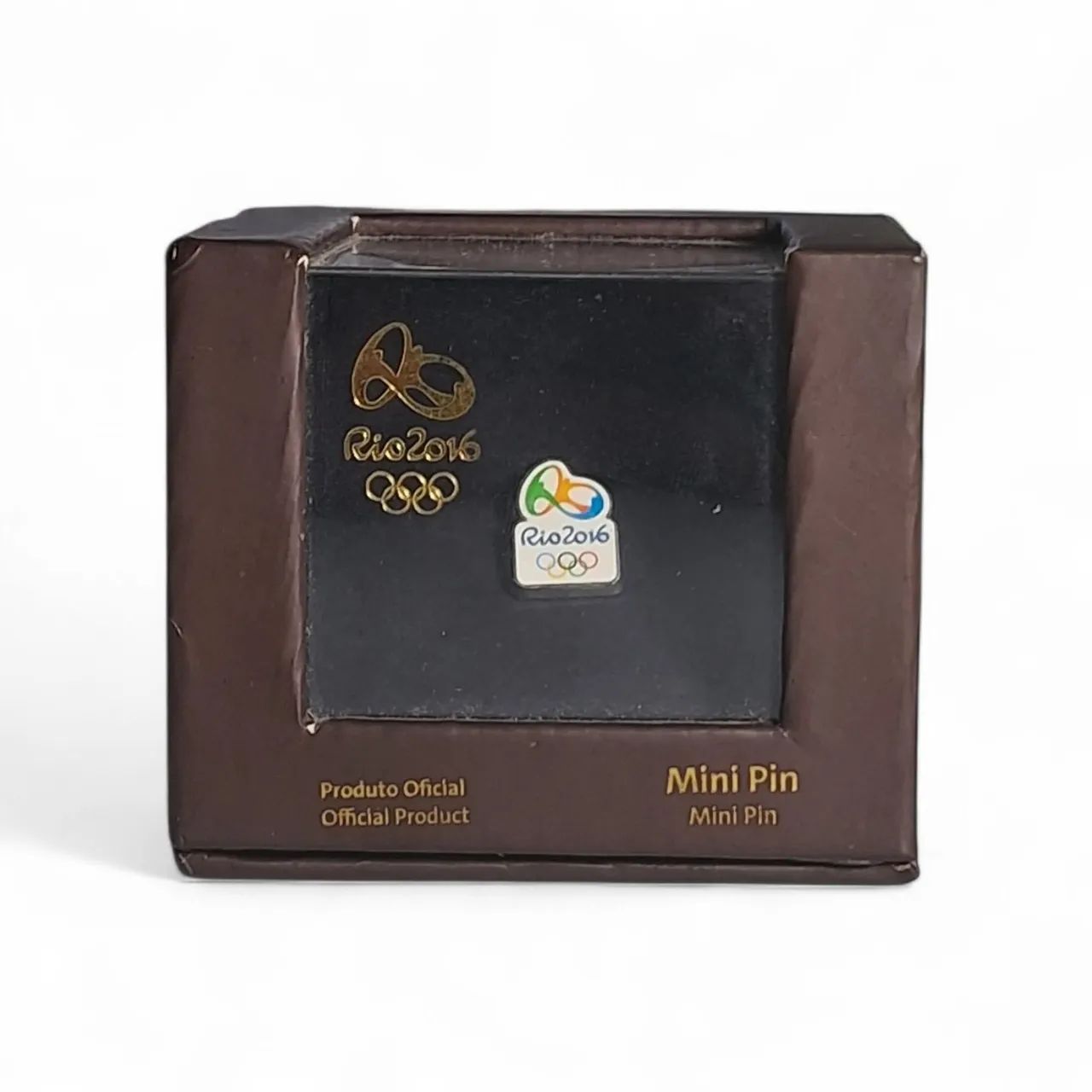 Mini Pin Olimpiadas 2016 OFICIAL E COM CAIXA