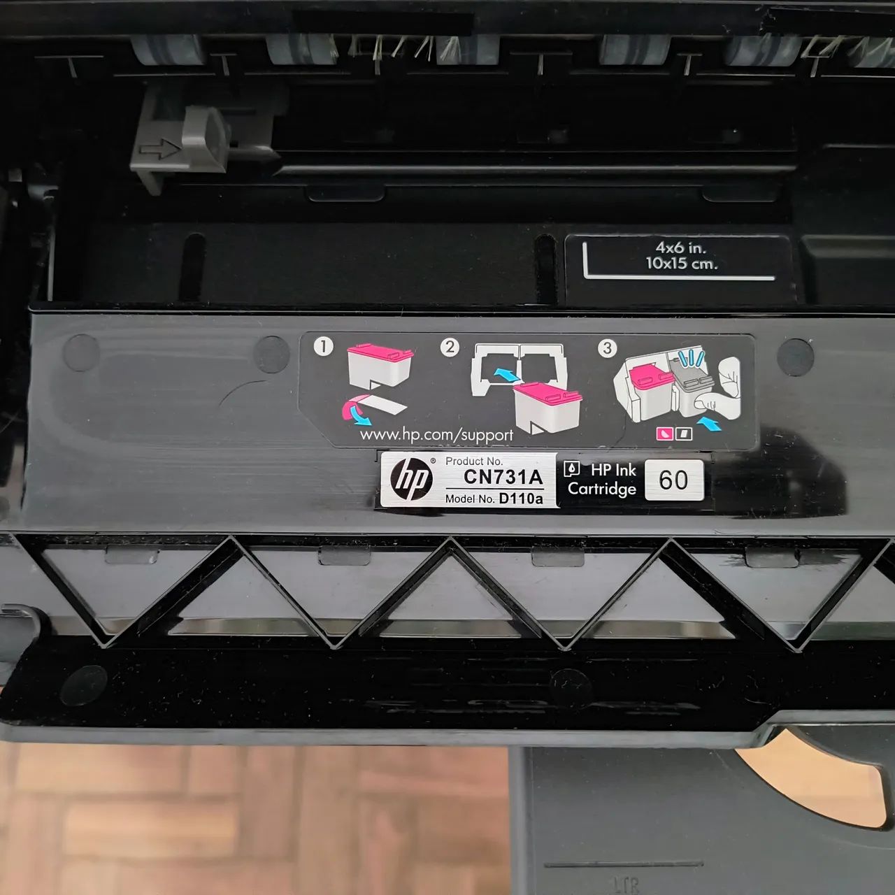 Impressora Multifuncional HP D110a Com Wi-Fi e Cópia/Scanner - Excelente Estado! - Foto 4