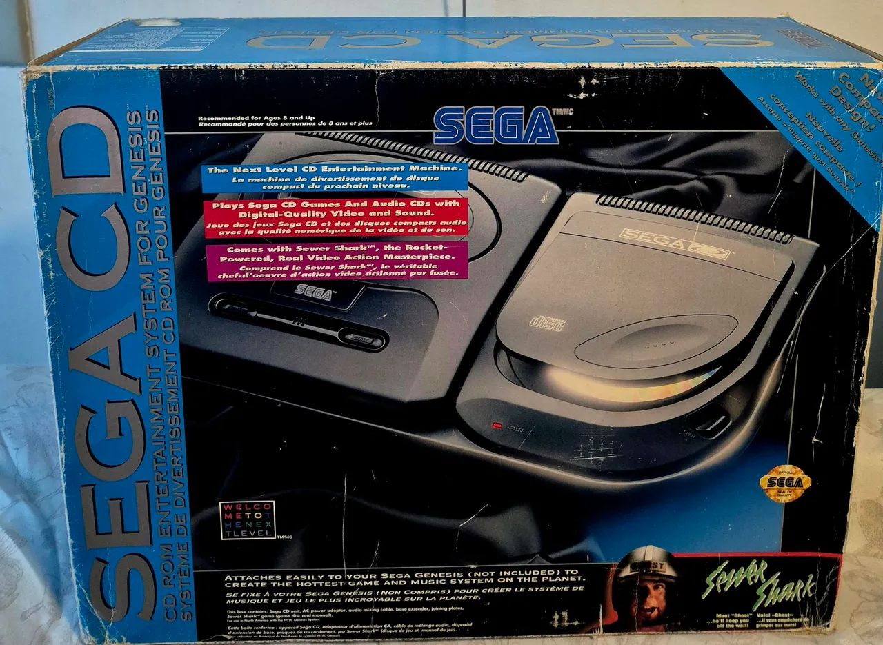Console Sega CD completo  - Foto 2