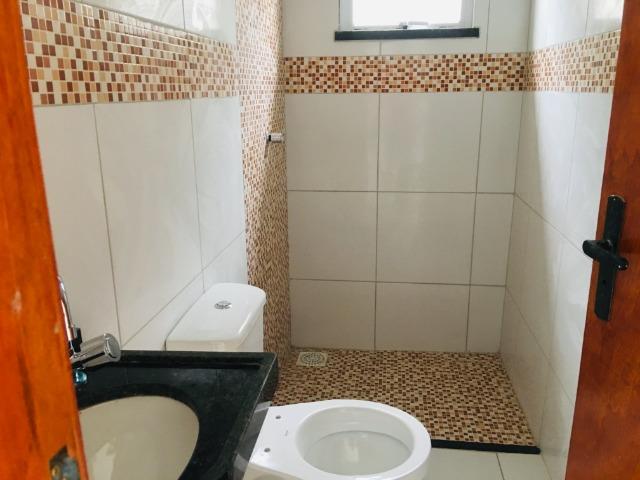 Casa com estilo moderno com doc. gratis 2 quartos,2 wcs ,em fortaleza-pedras - Foto 15