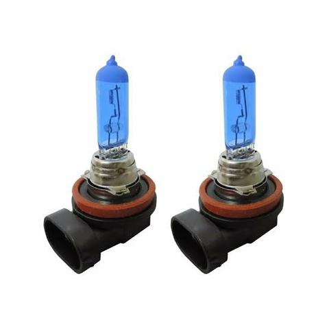 Par Lâmpadas Farol Neblina H11 12v 55w Super Branca