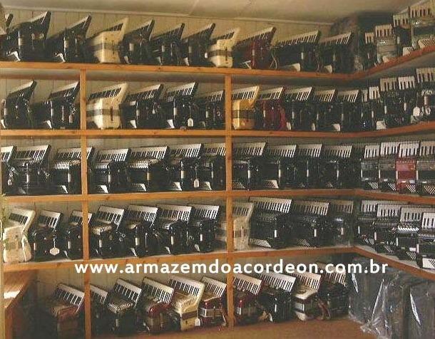 Acordeon sanfona 48, 60, 80 e 120 baixos novas e usadas - Foto 2