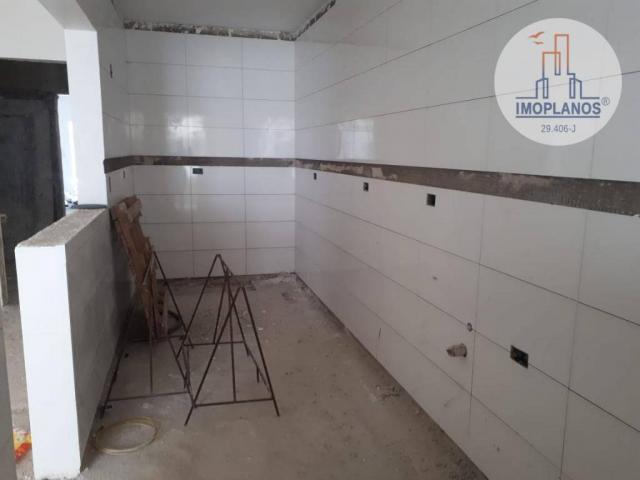 Apartamento com 2 dormitórios à venda, 95 m² por r$ 399.000,00 - canto do forte - praia gr - Foto 10