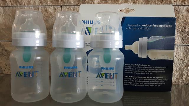 Kit mamadeiras Philips AVENT anti cólica e refluxo