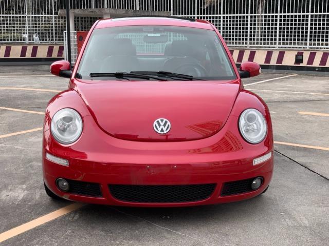 Raridade! New Beetle Aut. 2007 com couro, mídia android e teto solar. Tel: * - Foto 15