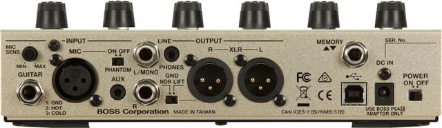 Pedal Boss Ve-8 Processador Vocal Voz + Fonte Vocal/Violão Efeito Novo+Nf - Foto 2