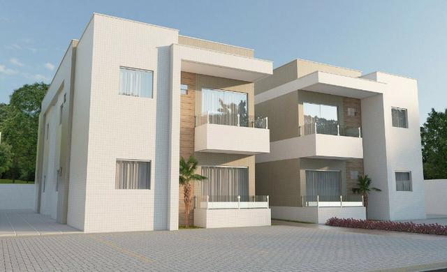 Entrada de 1mil, bodocongo, 02qts s/ 01 suite, com varanda, novo, pronto p morar - Foto 3
