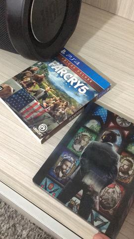 Vendo Far Cry 5 Edição Deluxe p PS4.