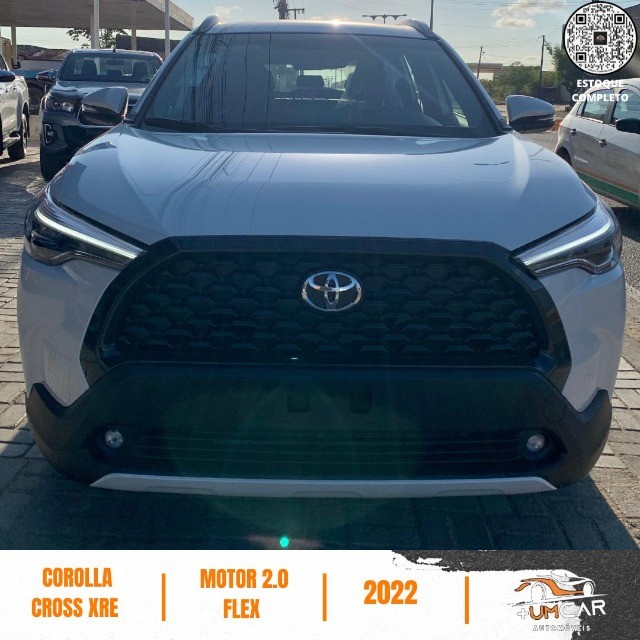 TOYOTA COROLLA CROSS XRE 2022 0KM BRANCO PÉROLA