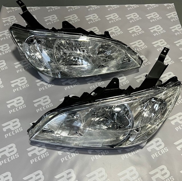 Par de farol novo zero Honda Civic 2004 até 2006