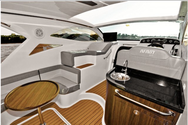 Lancha Infinity 345 - ñ é Focker/Solara/Fs/NX/Schaefer/Phantom - Foto 4