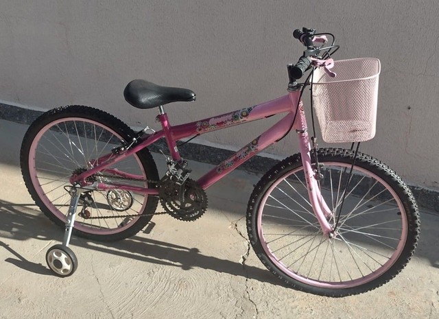 Vendo bicicleta infantil aro 24  - Foto 6