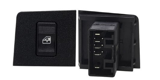 Botão Interruptor De Vidro Simples Uno Fiat Uno / Fiorino 2005