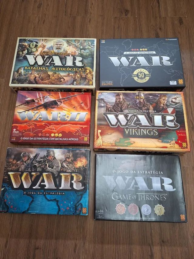 Jogo War - Edição Especial. - Hobbies e coleções - Estação Velha